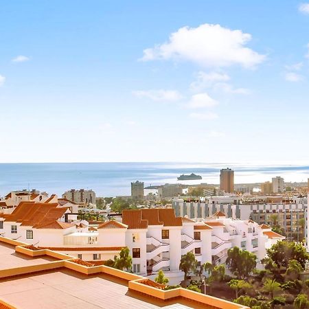 Top Floor, Sea View, Huge Terrace, Heated Pool, Garage Лос Кристианос Екстериор снимка
