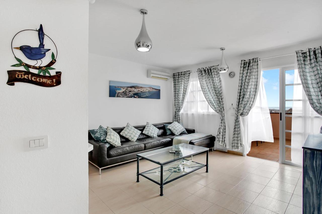Top Floor, Sea View, Huge Terrace, Heated Pool, Garage Лос Кристианос Екстериор снимка